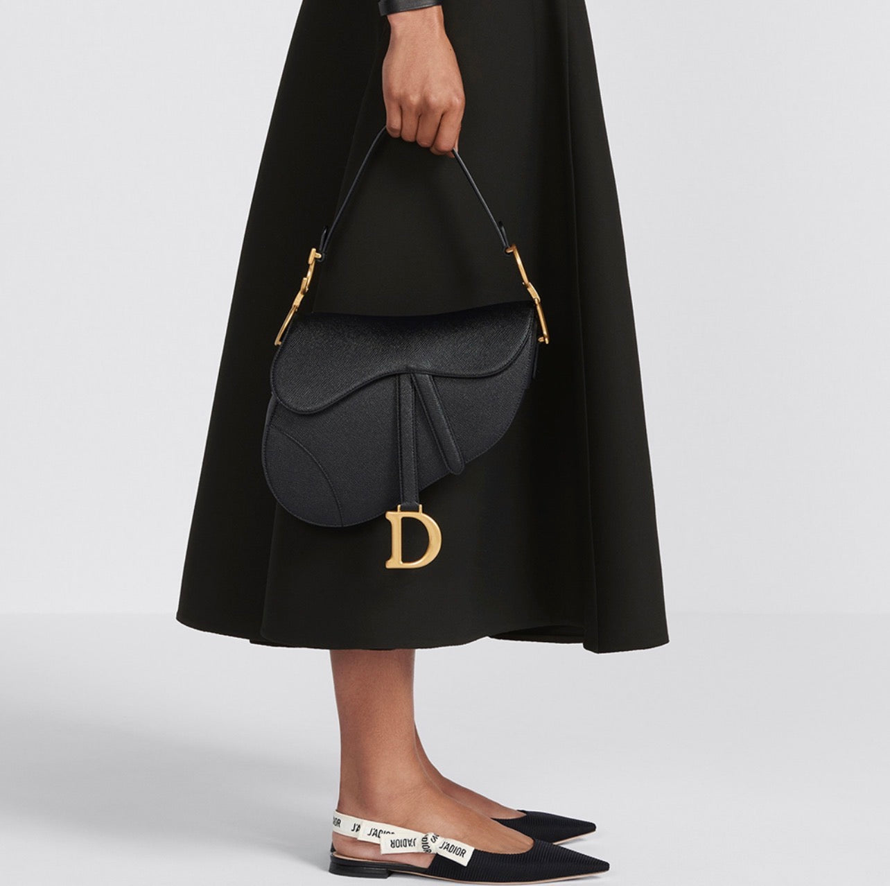 Dior Small Saddle Bag Grained Calfskin