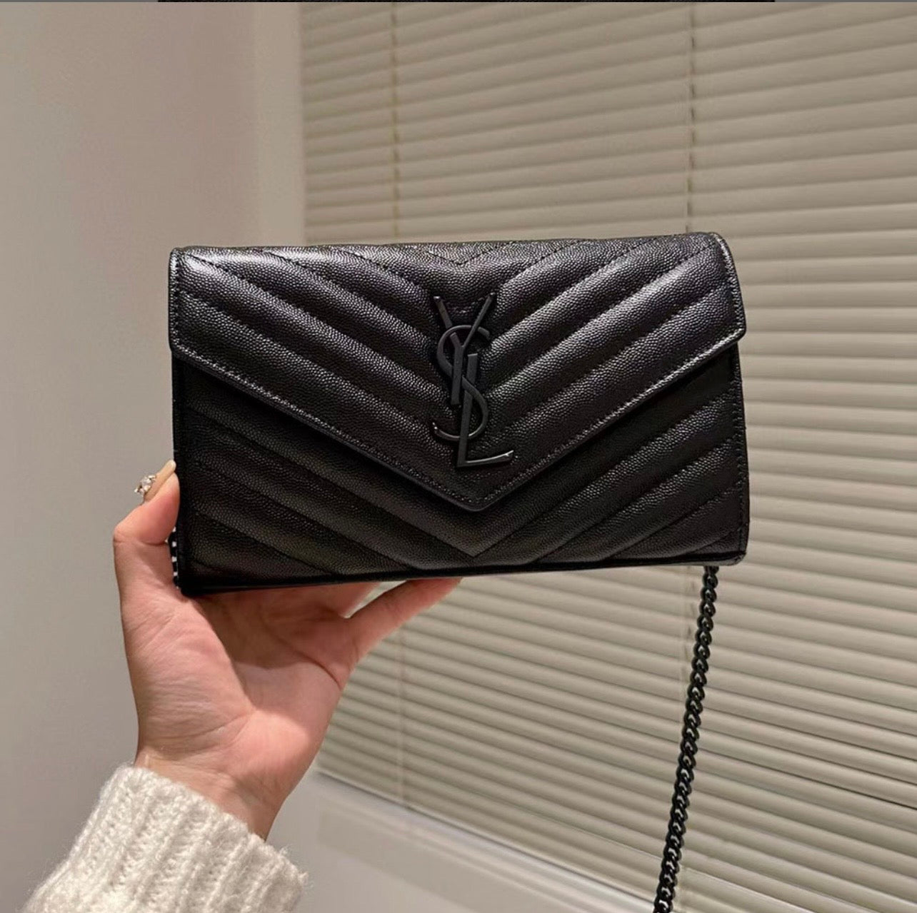Saint Laurent YSL  Monogram Handbag Shoulder Bag