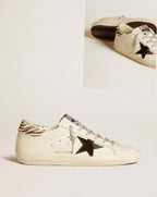 Goolden Goose GGBD Women's Super-Star with suede star and pony skin heel tab