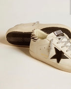 Goolden Goose GGBD Women's Super-Star with suede star and pony skin heel tab