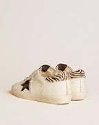 Goolden Goose GGBD Women's Super-Star with suede star and pony skin heel tab