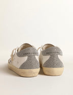 Goolden Goose GGBD Women's Super-Star with silver Swarovski crystal star and heel tab