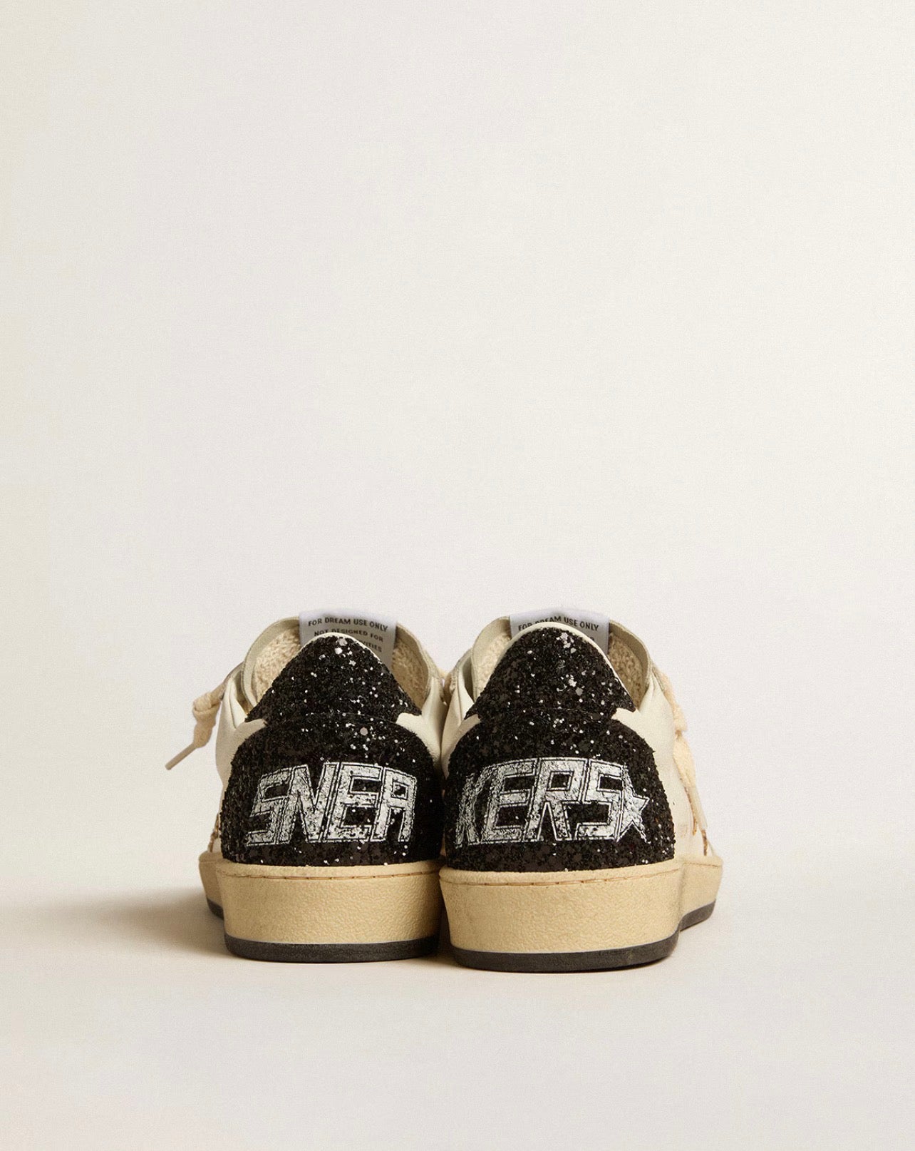 Golden Goose GGDB Women's Super-Star LTD in nappa and suede with glitter star and black heel tab (Copy)
